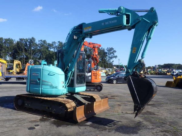 KOBELCO SK80UR-6E ★ Excavator ★ G, CAB, Blade, Arm Crane - Image 4
