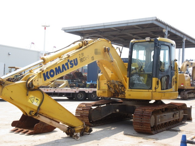 KOMATSU PC128US-10 ★ Excavator ★ 500G, STD Bucket, Blade, M/L, Arm Crane, A/C