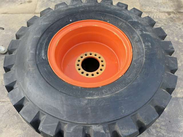 TIRE_ZW180-6_1pc ★ Parts & Attachment ★ 20.5-25-16PR w/ RIM, UnUSED 未使用品