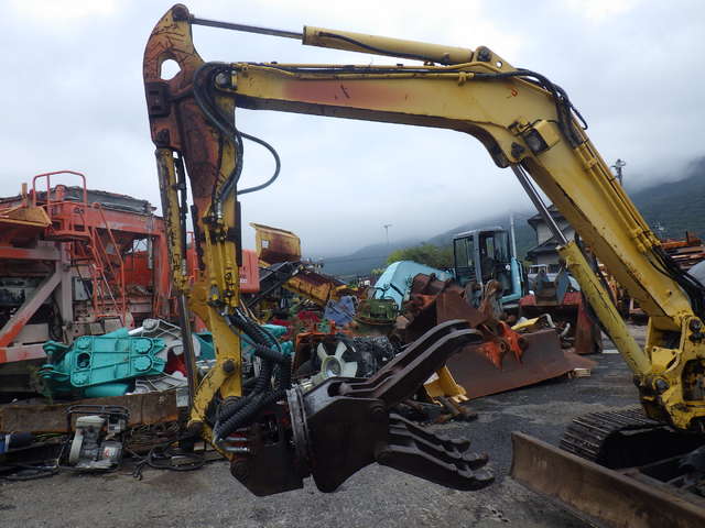KOMATSU PC50MR-2 ★ Excavator ★ G, CNP, Rotary Grapple, Piping, Blade