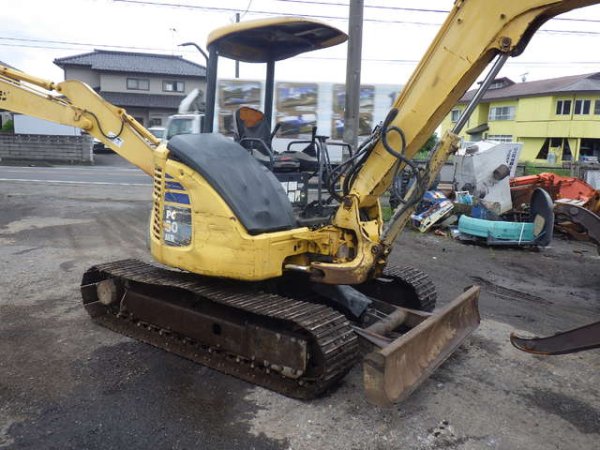 KOMATSU PC50MR-2 ★ Excavator ★ G, CNP, Rotary Grapple, Piping, Blade - изображение 8