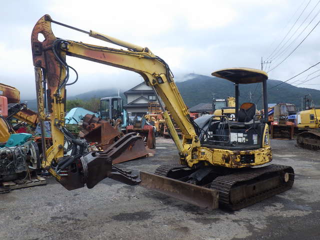KOMATSU PC50MR-2 ★ Excavator ★ G, CNP, Rotary Grapple, Piping, Blade