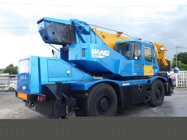 KOMATSU LW250-5 ★ Crane ★ Hook(24t, Aux.), H-Outrigger, 153,141km, 揚検なし