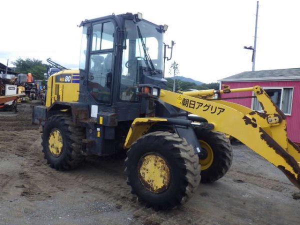 KOMATSU WA80-8 ★ Loader(Crawled/Wheeled) ★ CAB, BKT, Long Arm, A/C, 30,157km - Image 5