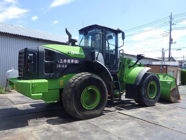 HITACHI ZW220-5B ★ Loader(Crawled/Wheeled) ★ CAB, BKT, A/C, Urethane Filled Tires