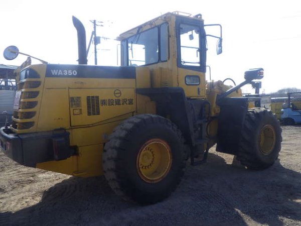 KOMATSU WA350-3E ★ Loader(Crawled/Wheeled) ★ Blade, CAB, Piping, A/C - Image 5