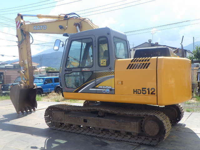 KATO HD512-6 ★ Excavator ★ 500G, Piping, A/C