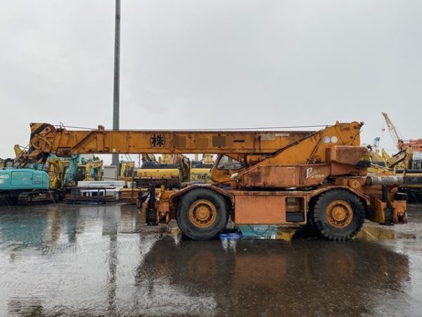 KOBELCO RK250-3 ★ Crane ★ Hook(Sub only), H-Outrigger, 32,566km(Odo meter Not working 走行距離メーター故障）, 揚検なし - изображение 3