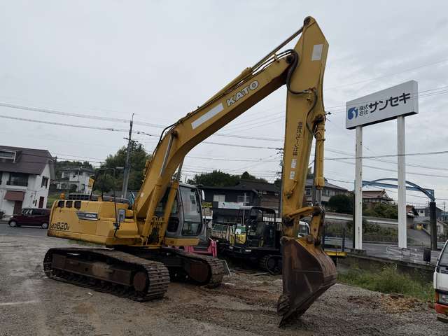 KATO HD820V ★ Excavator ★ 600G, Long Arm, Piping, M/L, Arm Crane, A/C