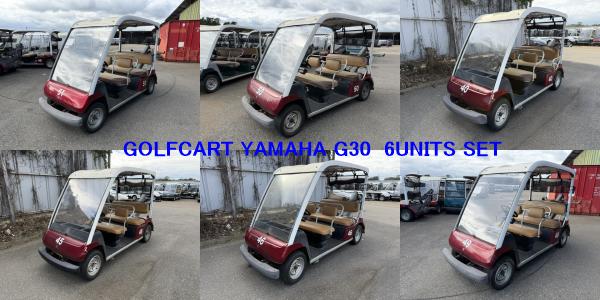 YAMAHA G30_6unitsSet ★ Other ★ GOLFCART 6UNITS, TIRE 190/50-12