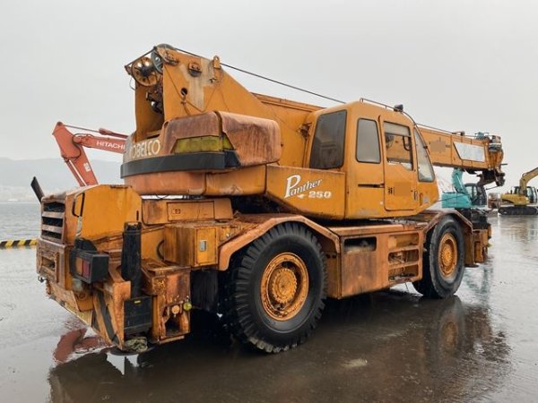 KOBELCO RK250-3 ★ Crane ★ Hook(Sub only), H-Outrigger, 32,566km(Odo meter Not working 走行距離メーター故障）, 揚検なし - изображение 6