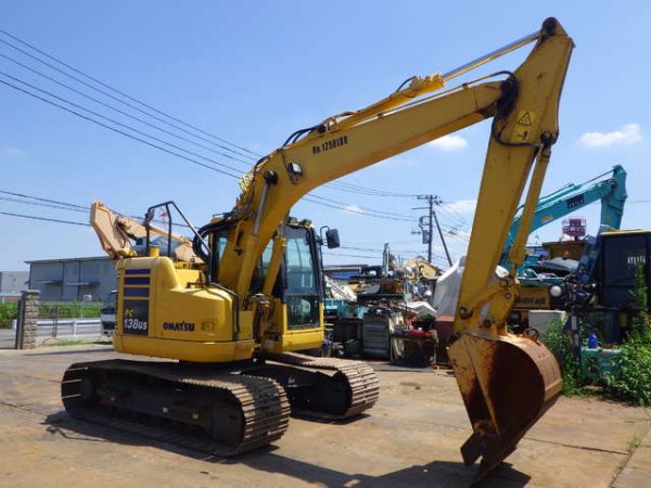 KOMATSU PC138US-11 ★ Excavator ★ 700G, ArmCrane, A/C, 2way-Multi - изображение 4