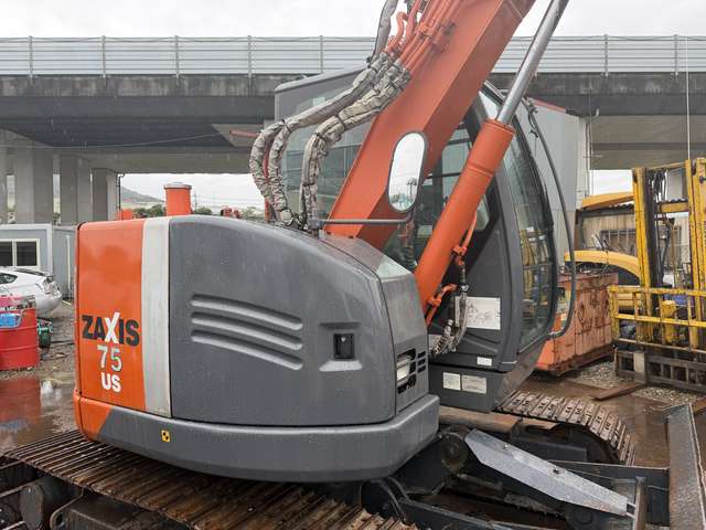 HITACHI ZX75US-3 ★ Excavator ★ G, Blade, Piping, A/C