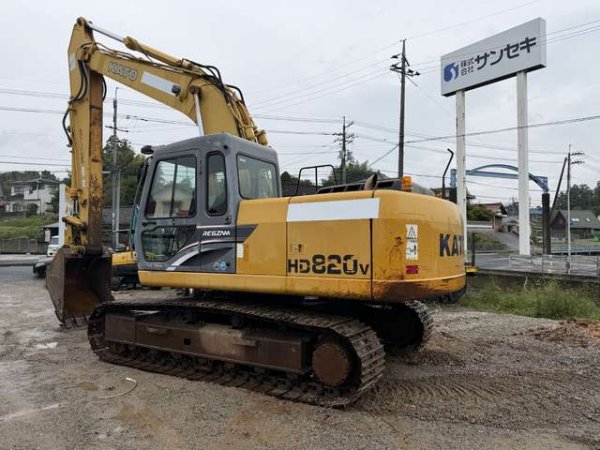 KATO HD820V ★ Excavator ★ 600G, Long Arm, Piping, M/L, Arm Crane, A/C - Image 7