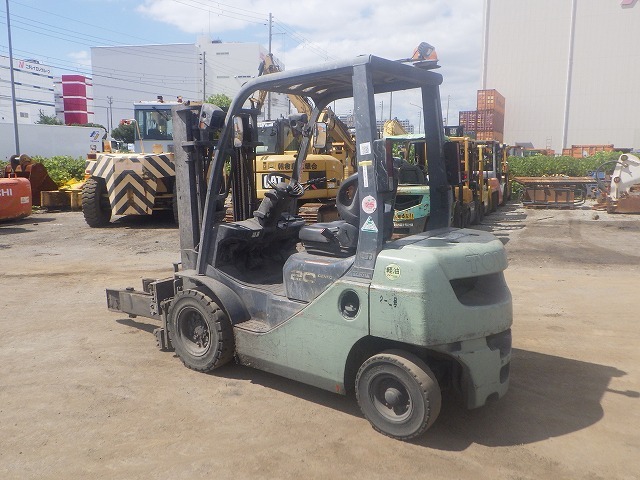 TOYOTA 02-8FDL20 ★ Forklift ★ 3m, 2000kg, ROTARY, CLAMP