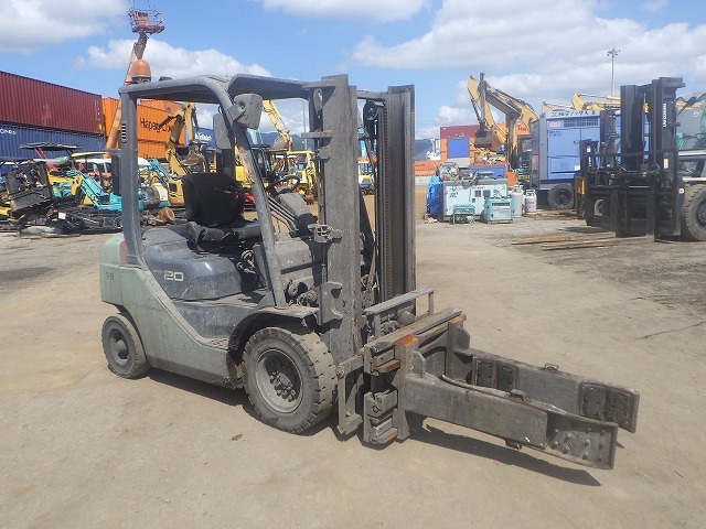 TOYOTA 02-8FDL20 ★ Forklift ★ 3m, 2000kg, ROTARY, CLAMP