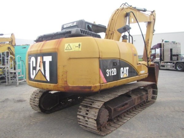 CAT 312D ★ Excavator ★ 500G, A/C, MULTI - Image 8