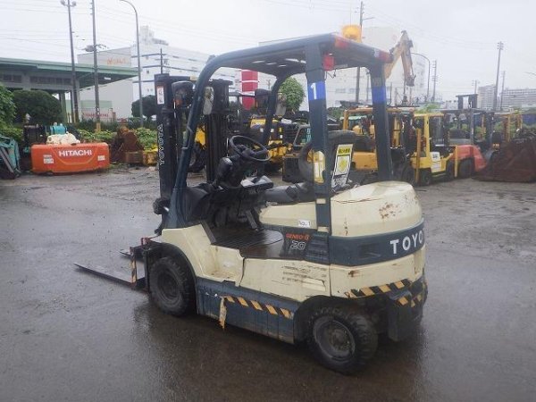 TOYOTA 7FB20 ★ Forklift ★ 3.0m, 1650kg, Rotary, w/Charging cable - изображение 3