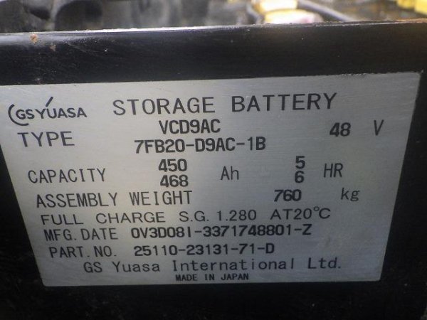 TOYOTA 7FB20 ★ Forklift ★ 3.0m, 1650kg, Rotary, w/Charging cable - изображение 29