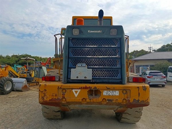 KAWASAKI 80ZV ★ Loader(Crawled/Wheeled) ★ CAB, BKT, A/C - Image 6