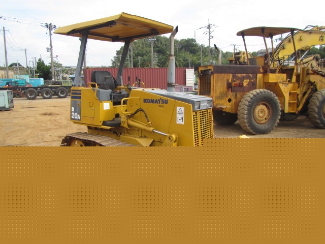 KOMATSU D20A-7E ★ Bulldozer ★ 300G, CNP, PAT