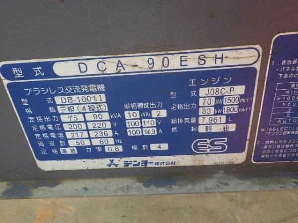DENYO DCA-90ESH ★ Generator & Compressor ★ 90KVA - Image 27