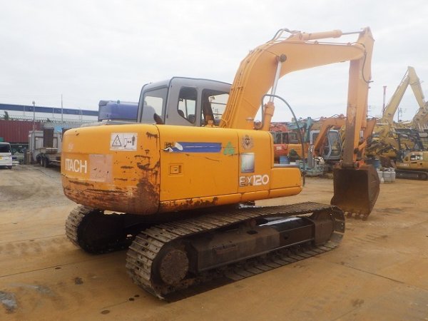 HITACHI EX120-5 ★ Excavator ★ 500G, A/C, MULTI - Image 7