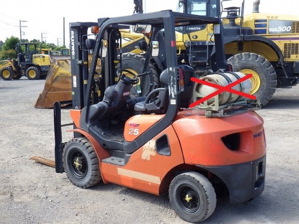 KOMATSU FG25C-16 ★ Forklift ★ 4.5m, 2150kg, FULL FREE - изображение 3