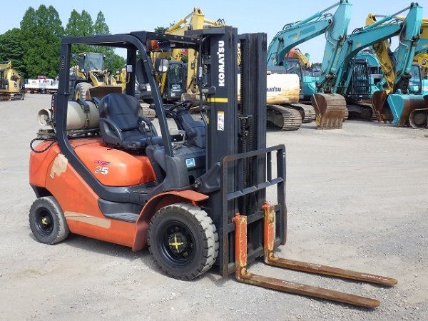 KOMATSU FG25C-16 ★ Forklift ★ 4.5m, 2150kg, FULL FREE - изображение 4