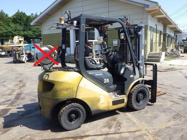 KOMATSU FG25HT-16 ★ Forklift ★ 3m, 2300kg, FORK POSITIONER - Image 5