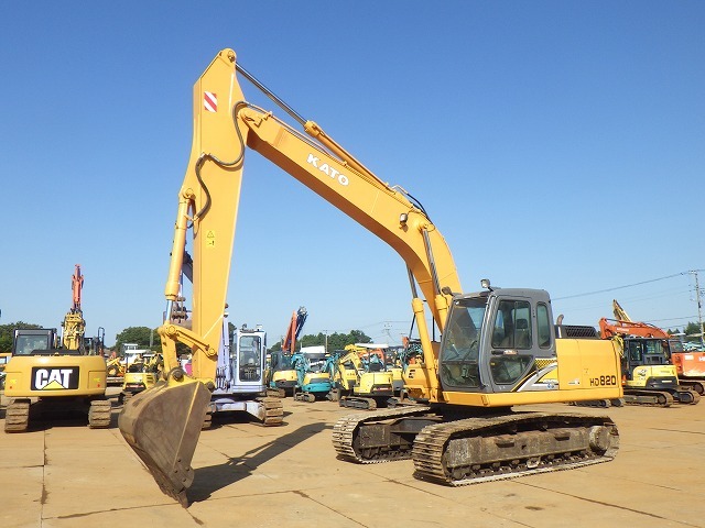 KATO HD820-6 ★ Excavator ★ 600G, A/C