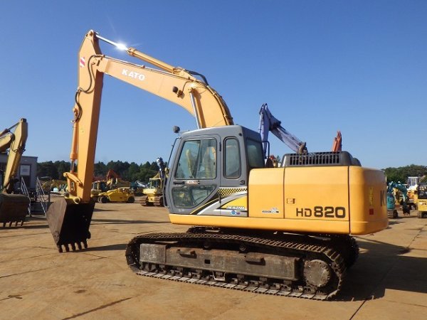 KATO HD820-6 ★ Excavator ★ 600G, A/C - Image 4