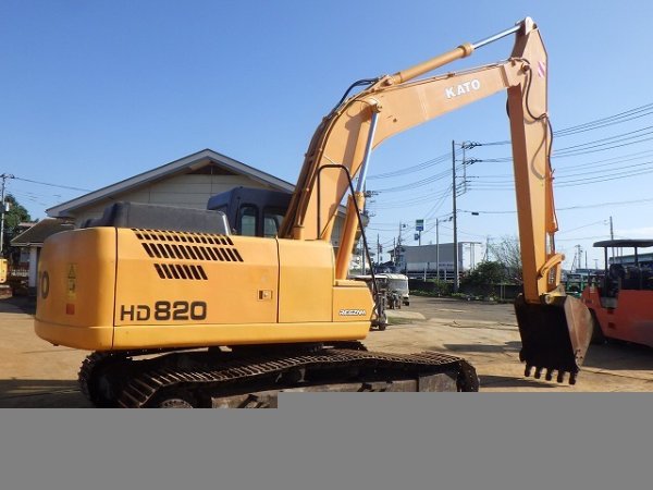 KATO HD820-6 ★ Excavator ★ 600G, A/C - Image 7