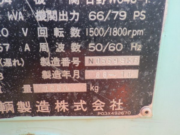 NISSHA NES60SH ★ Generator & Compressor ★ 60KVA - Image 7