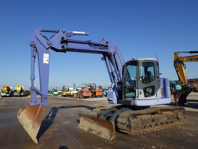 KOMATSU PC128UU-2E0 ★ Excavator ★ 500G+PAD, BLAED, AR CRANE, A/C, EPA
