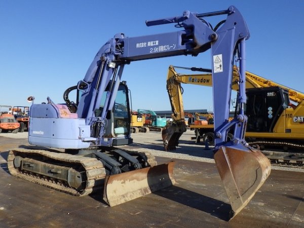 KOMATSU PC128UU-2E0 ★ Excavator ★ 500G+PAD, BLAED, AR CRANE, A/C, EPA - изображение 4