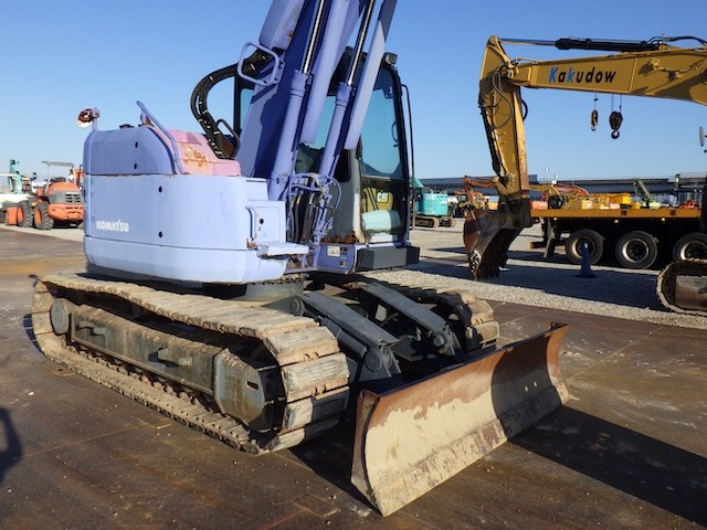 KOMATSU PC128UU-2E0 ★ Excavator ★ 500G+PAD, BLAED, AR CRANE, A/C, EPA