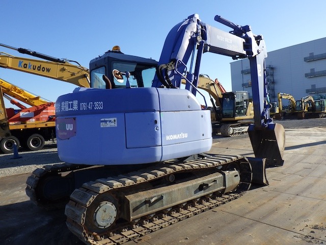 KOMATSU PC128UU-2E0 ★ Excavator ★ 500G+PAD, BLAED, AR CRANE, A/C, EPA