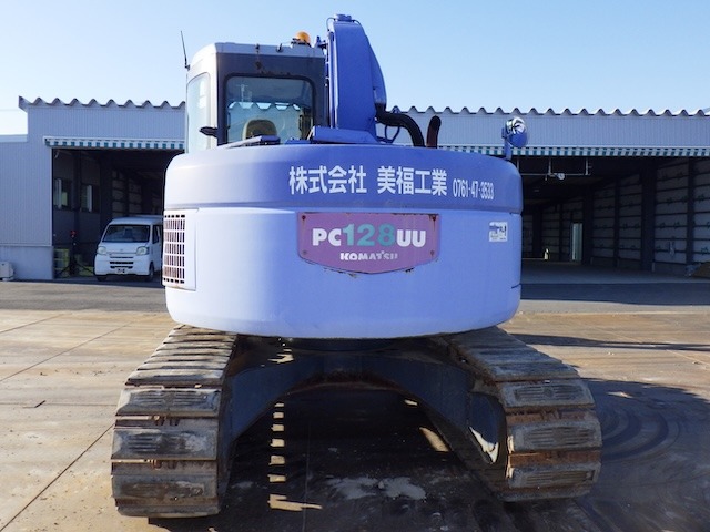KOMATSU PC128UU-2E0 ★ Excavator ★ 500G+PAD, BLAED, AR CRANE, A/C, EPA