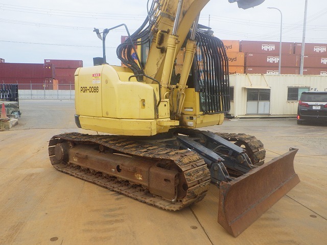 KOMATSU PC138US-8NM ★ Excavator ★ 500G+PAD, ROPS CAB, ROTARY GRAPPLE, BLADE, 5PIPING, A/C, MULTI, WINCH