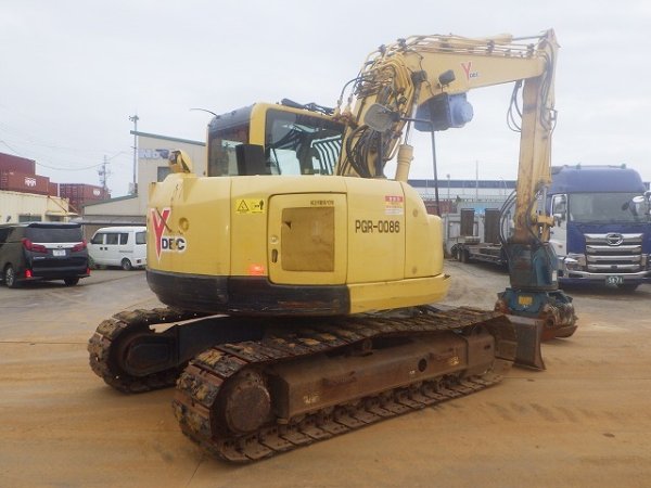 KOMATSU PC138US-8NM ★ Excavator ★ 500G+PAD, ROPS CAB, ROTARY GRAPPLE, BLADE, 5PIPING, A/C, MULTI, WINCH - Image 7