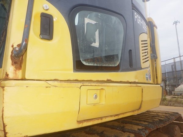 KOMATSU PC138US-8NM ★ Excavator ★ 500G+PAD, ROPS CAB, ROTARY GRAPPLE, BLADE, 5PIPING, A/C, MULTI, WINCH - Image 9