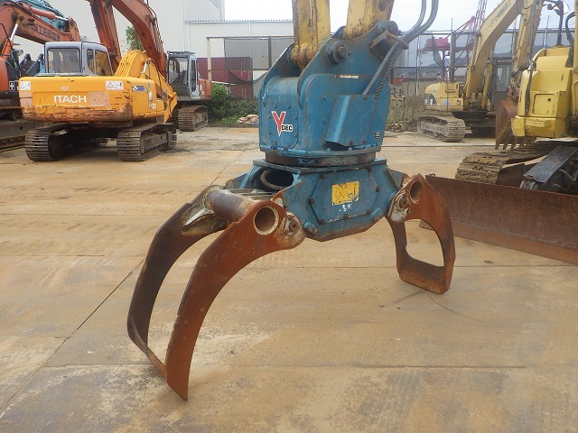 KOMATSU PC138US-8NM ★ Excavator ★ 500G+PAD, ROPS CAB, ROTARY GRAPPLE, BLADE, 5PIPING, A/C, MULTI, WINCH