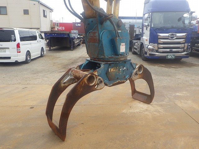 KOMATSU PC138US-8NM ★ Excavator ★ 500G+PAD, ROPS CAB, ROTARY GRAPPLE, BLADE, 5PIPING, A/C, MULTI, WINCH