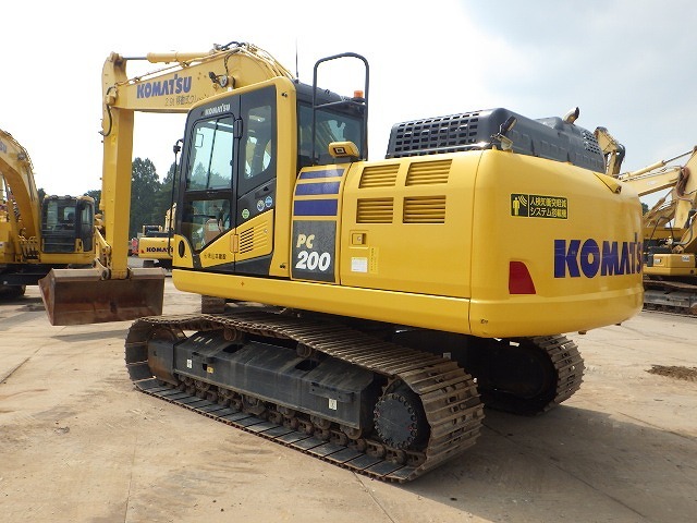 KOMATSU PC200-11 ★ Excavator ★ 700G, ROPS CAB, SLOPE BKT, ARM CRANE, A/C, MULTI