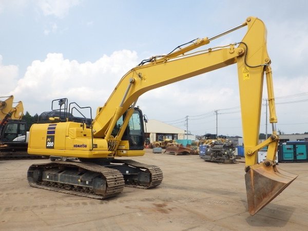 KOMATSU PC200-11 ★ Excavator ★ 700G, ROPS CAB, SLOPE BKT, ARM CRANE, A/C, MULTI - Image 5