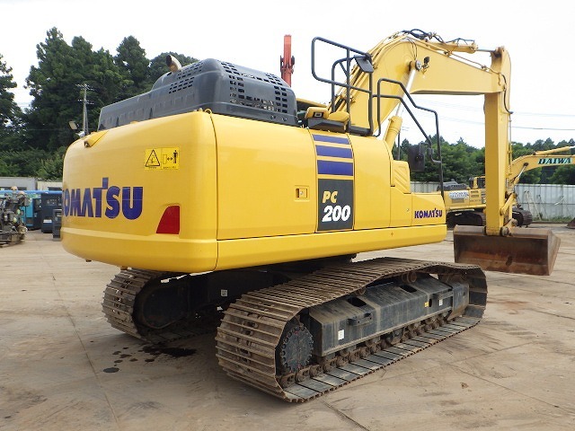 KOMATSU PC200-11 ★ Excavator ★ 700G, ROPS CAB, SLOPE BKT, ARM CRANE, A/C, MULTI