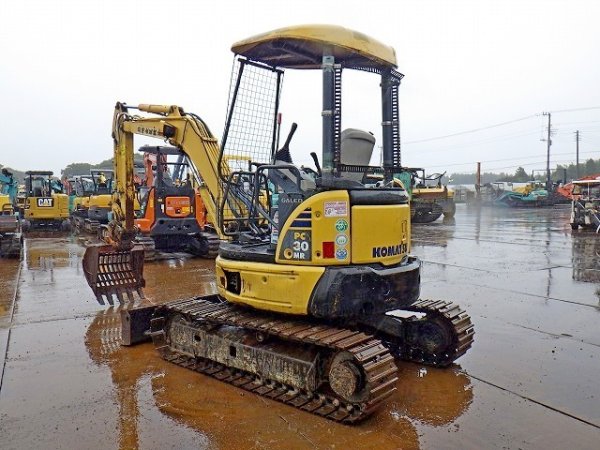 KOMATSU PC30MR-2 ★ Excavator ★ 300G, CNP, Blade, Piping, Quick Hitch - Image 3