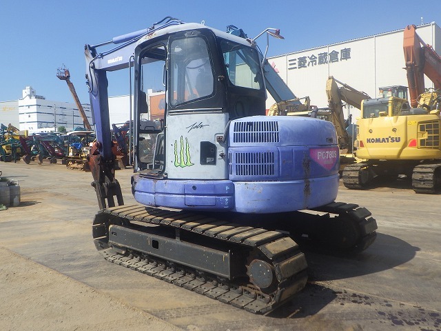 KOMATSU PC78US-5 ★ Excavator ★ 450G+PAD, FORK, A/C, W/STD BKT