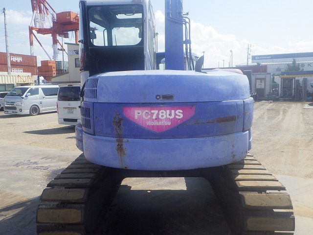 KOMATSU PC78US-5 ★ Excavator ★ 450G+PAD, FORK, A/C, W/STD BKT